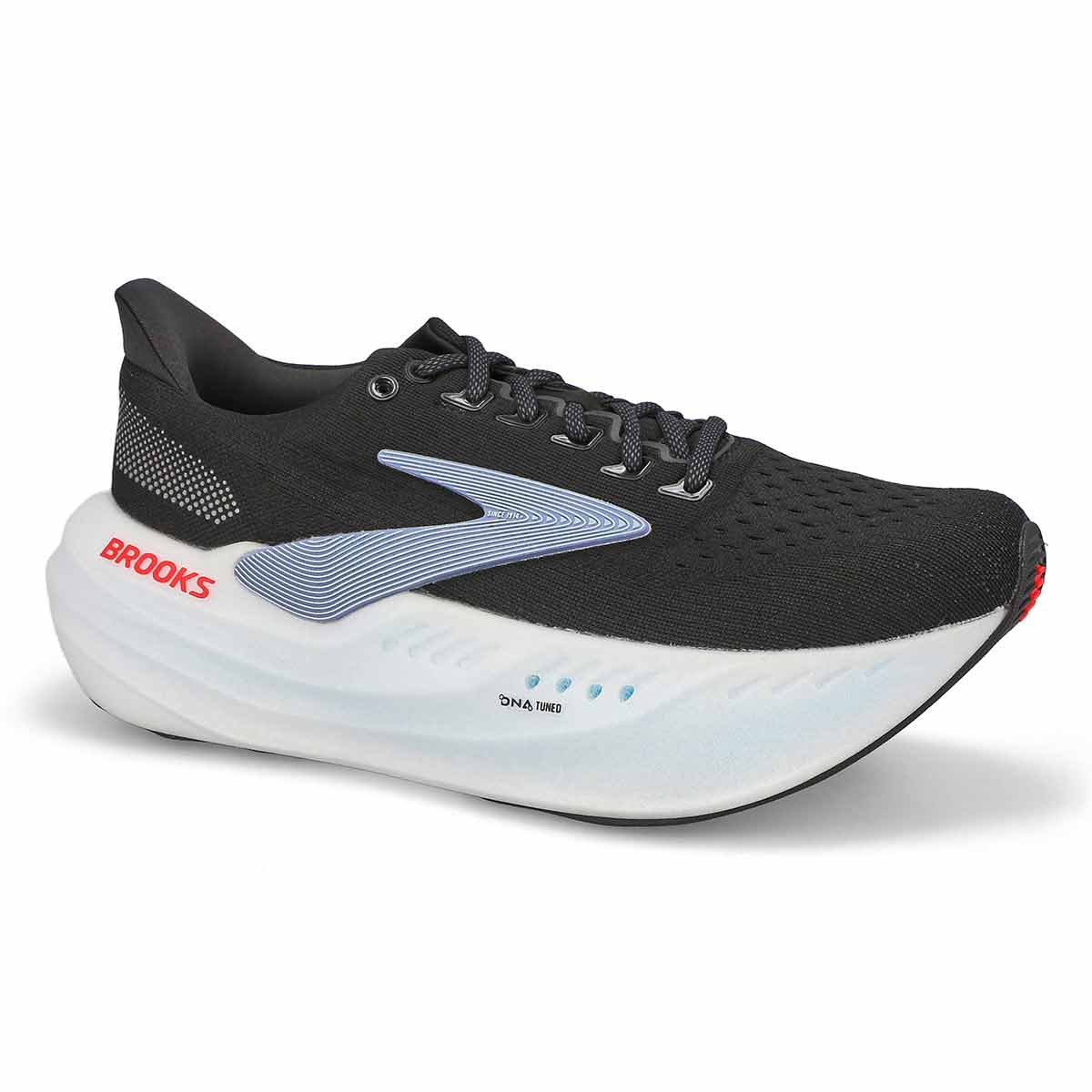 Men's Glycerin Max Lace Up Performance Runner - Black/Ebony/Winter Sky