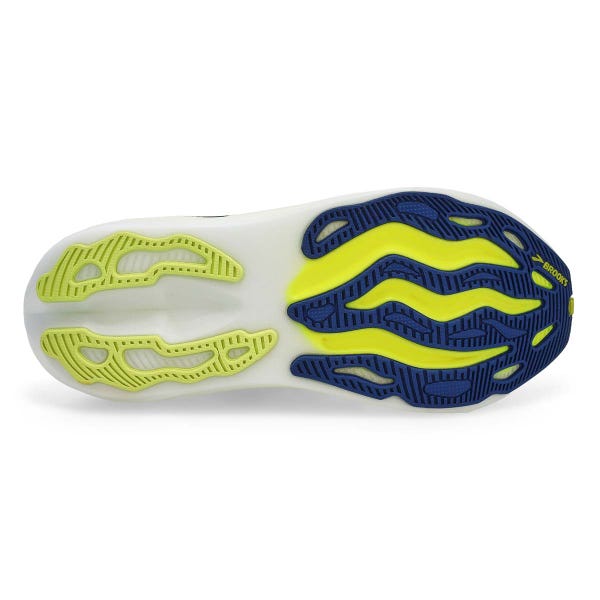 Men's Glycerin Max Lace Up Performance Sneaker - Lime/Navy Peany/White