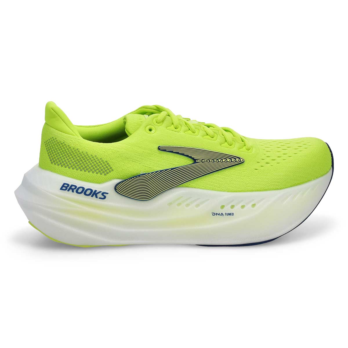 Baskets de performance à lacets GLYCERIN MAX, lime/pivoine bleu marine/blanc, hommes