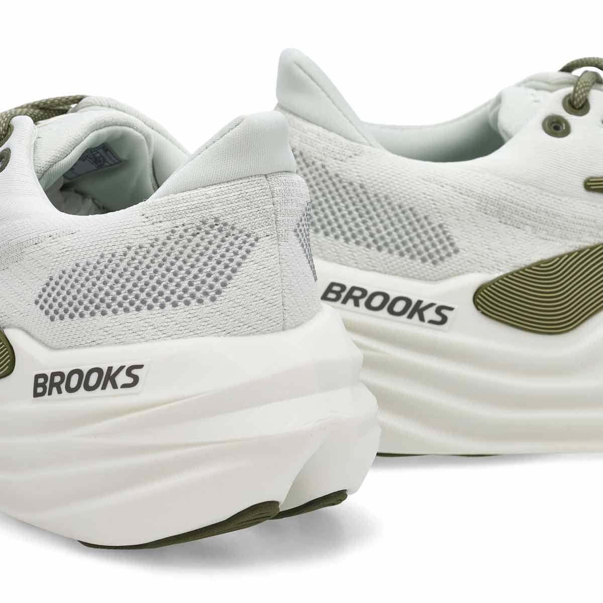 Baskets de performance à lacets GLYCERIN MAX, gris/olive poussiéreuse/thé, hommes