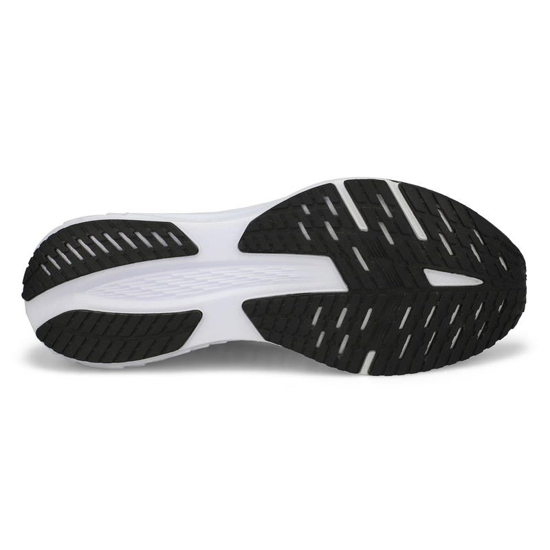 Men's Launch 11 Lace Up Performance Runner - Black/White