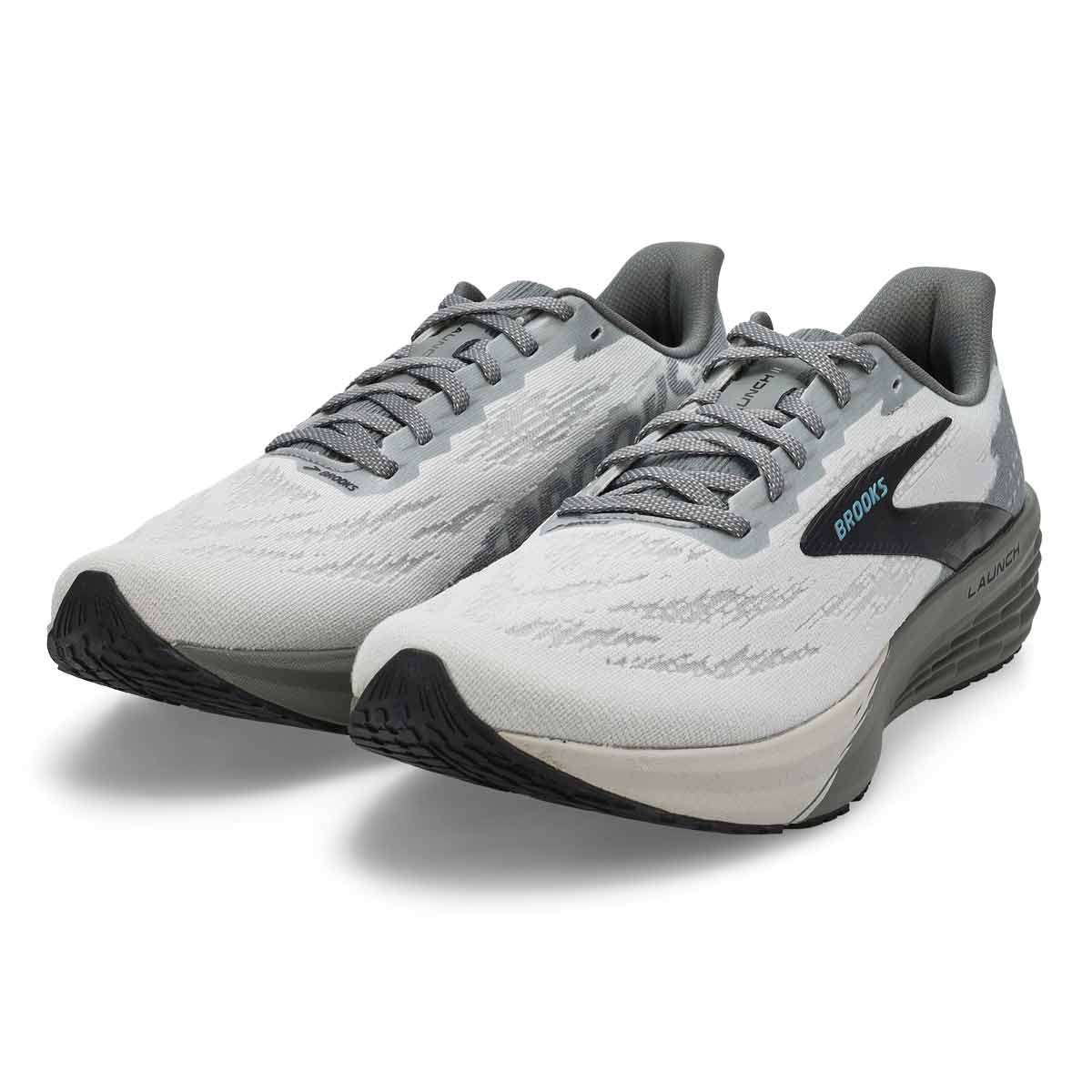 Men's Launch 11 Lace Up Performance Sneaker - Oyster/Prime Grey/Blue