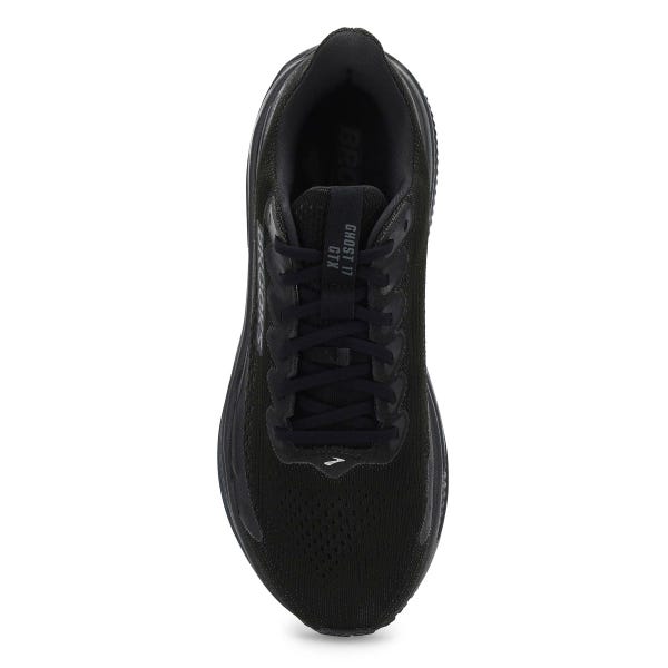 Men's Ghost 17 GTX Waterproof Performance Sneaker - Black/Ebony