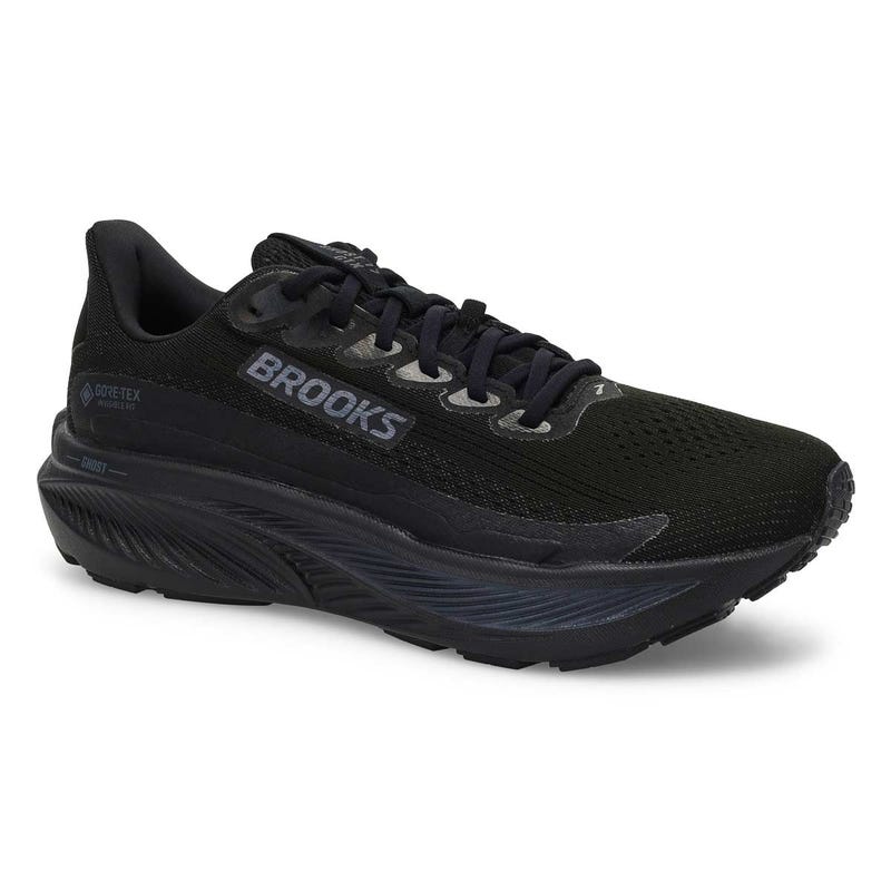 Men's Ghost 17 GTX Waterproof Performance Sneaker - Black/Ebony