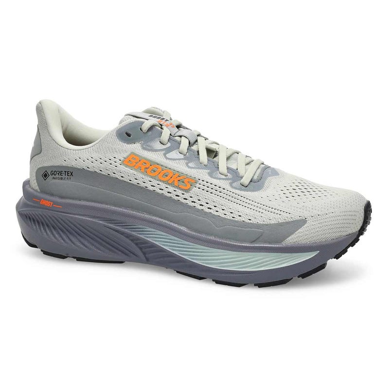 Men's Ghost 17 GTX Waterproof Performance Sneaker - Smoke/Grey/Orange