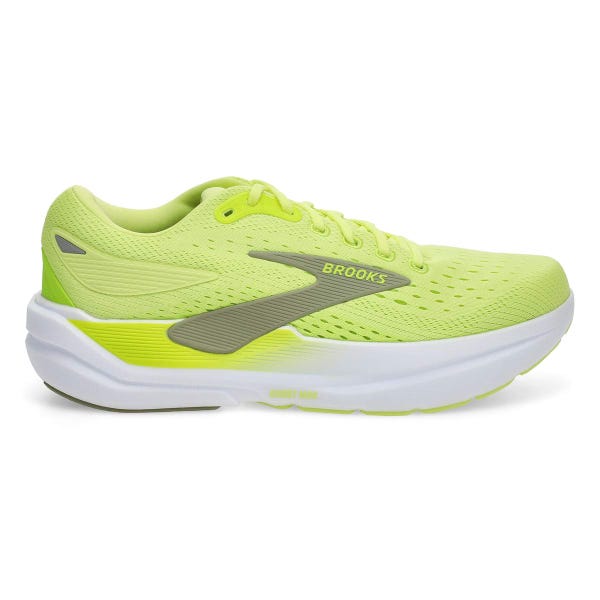 Men's Ghost Max 3 Lace Up Performance Wide Sneaker - Sunny Lime/Acid Lime/Tea