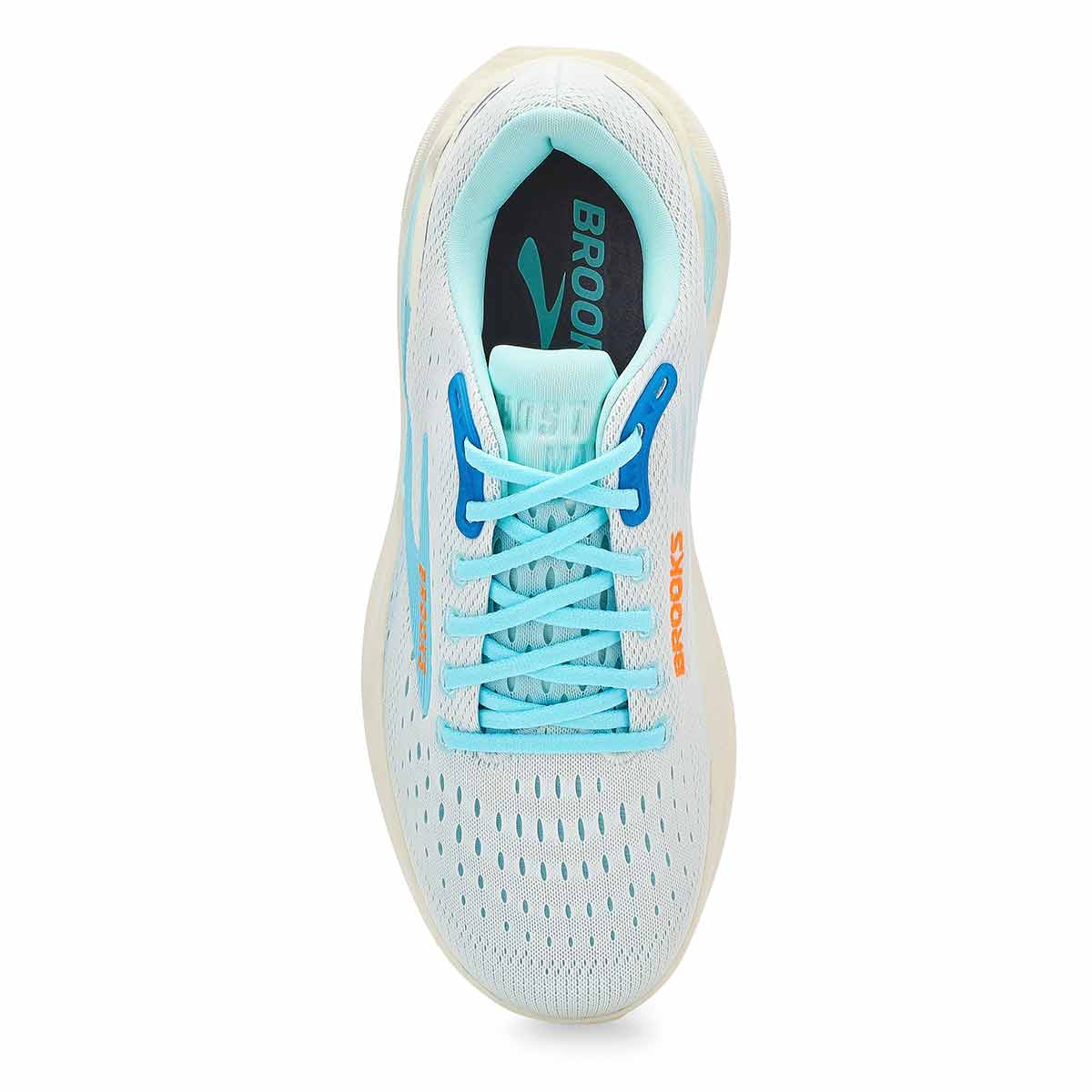 Men's Ghost Max 3 Lace Up Performance Sneaker - Bluewash/Atomizer/Orange
