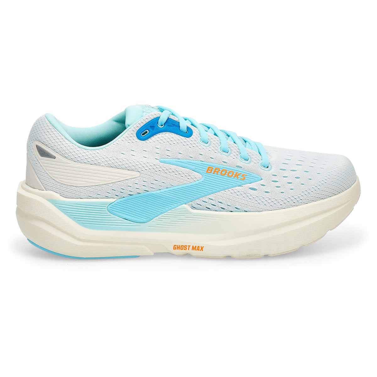 Men's Ghost Max 3 Lace Up Performance Sneaker - Bluewash/Atomizer/Orange
