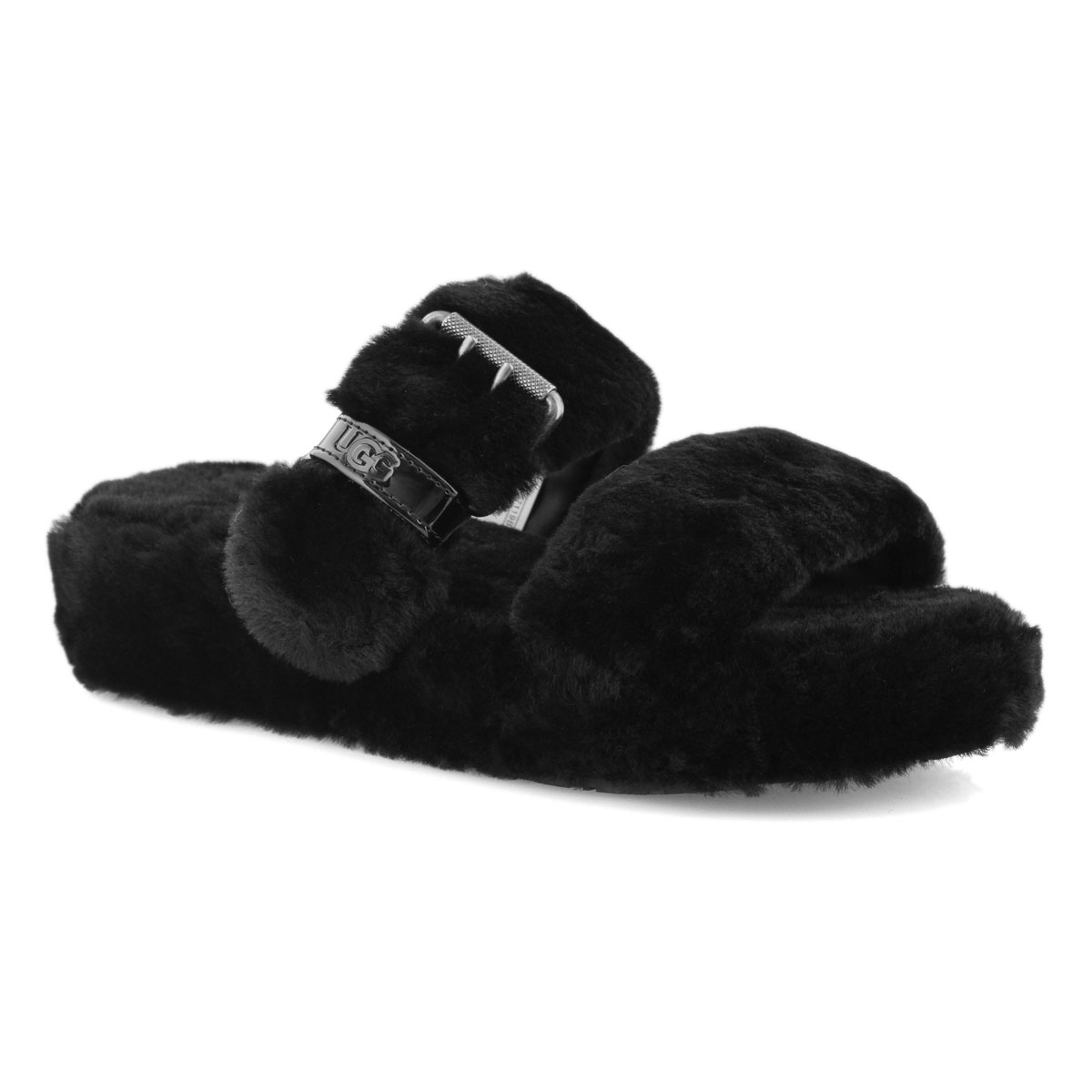 ugg fuzz yeah black