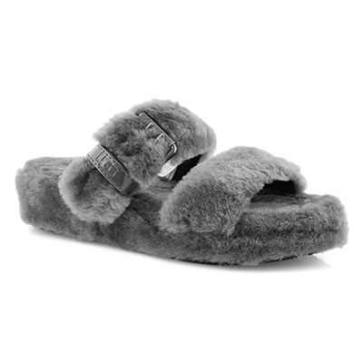 ugg fuzz yeah black