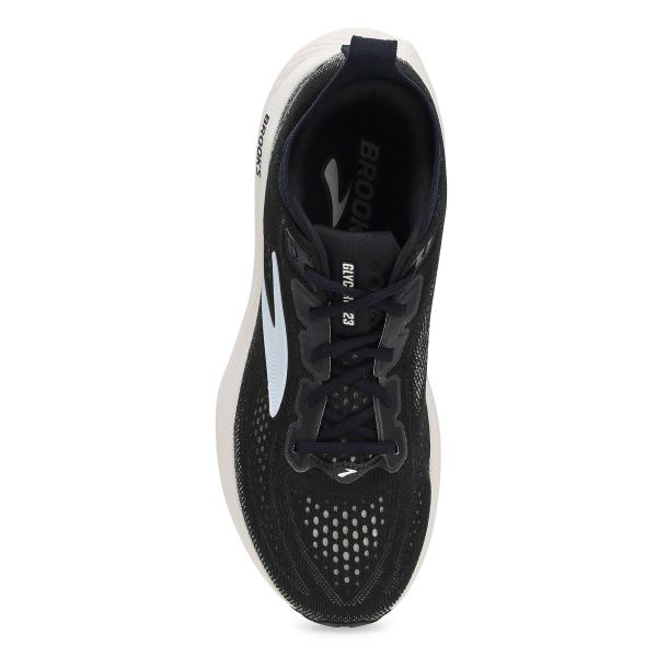 Men's Glycerin 23 Lace Up Wide Performance Sneaker - Black/Grey/White