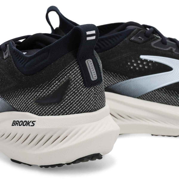 Men's Glycerin 23 Lace Up Wide Performance Sneaker - Black/Grey/White