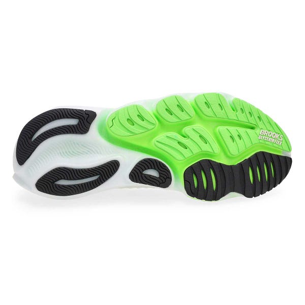 Men's Glycerin Flex Lace Up Performance Sneaker - White/Green Gecko/Phantom