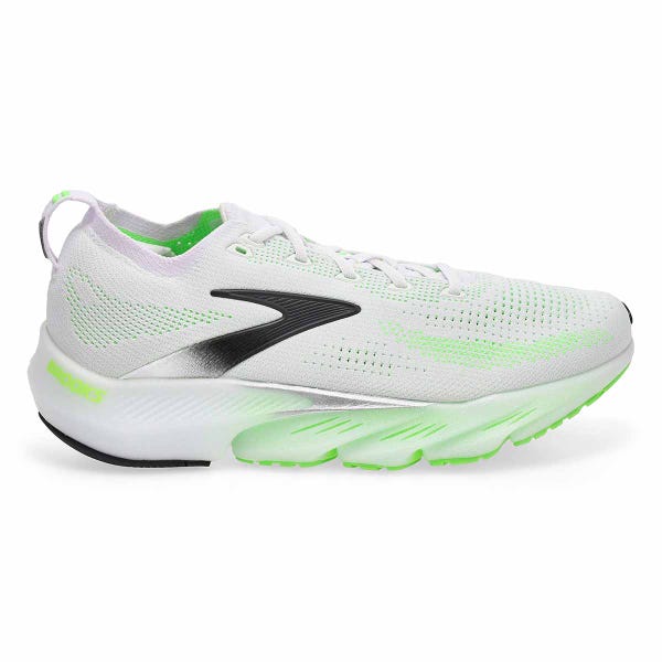 Men's Glycerin Flex Lace Up Performance Sneaker - White/Green Gecko/Phantom