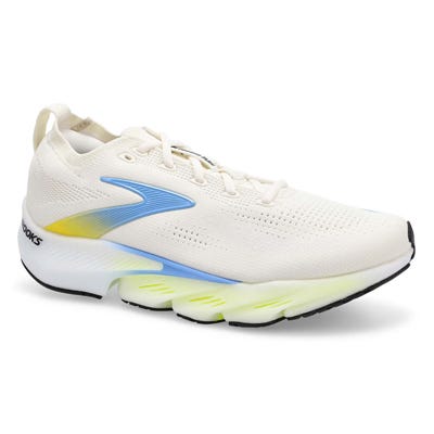 Espadrille de performance à lacets Glycerin Flex pour hommes - Blanc/Jaune cyber/Nightlife