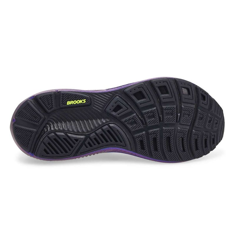 Men's Ghost 18 Lace Up Performance Sneaker - Black/Silver/Chameleon