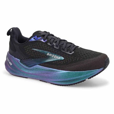 Mns Ghost Max 4 Lace Up Performance Sneaker - Black/Silver/Chameleon