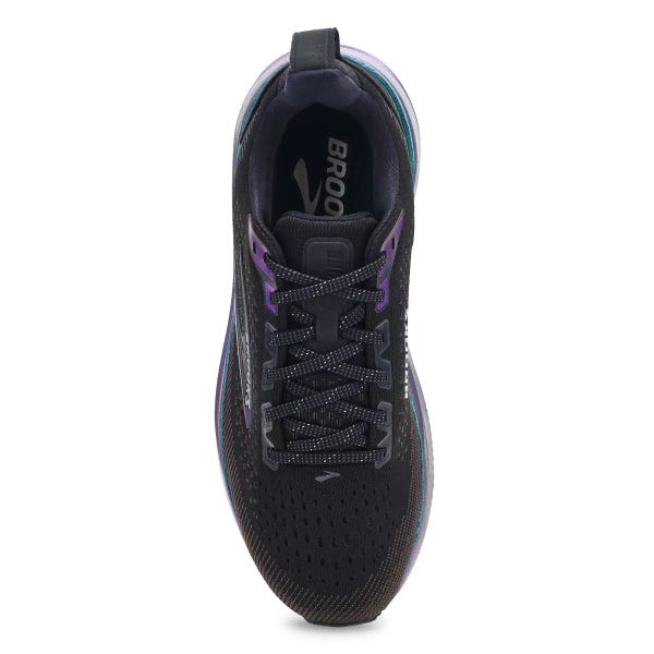 Men's Ghost Max 4 Lace Up Performance Sneaker - Black/Silver/Chameleon