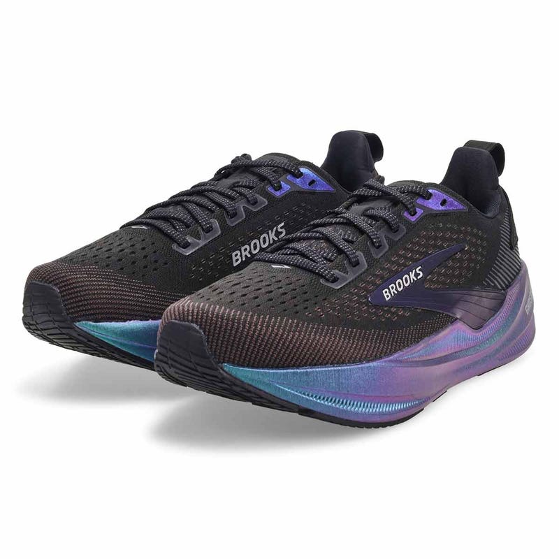 Men's Ghost Max 4 Lace Up Performance Sneaker - Black/Silver/Chameleon