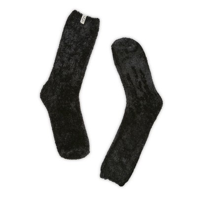 Lds Leda Cozy Crew Sock -  Black