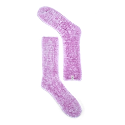 Lds Leda Cozy Crew Sock - Lilac Frost