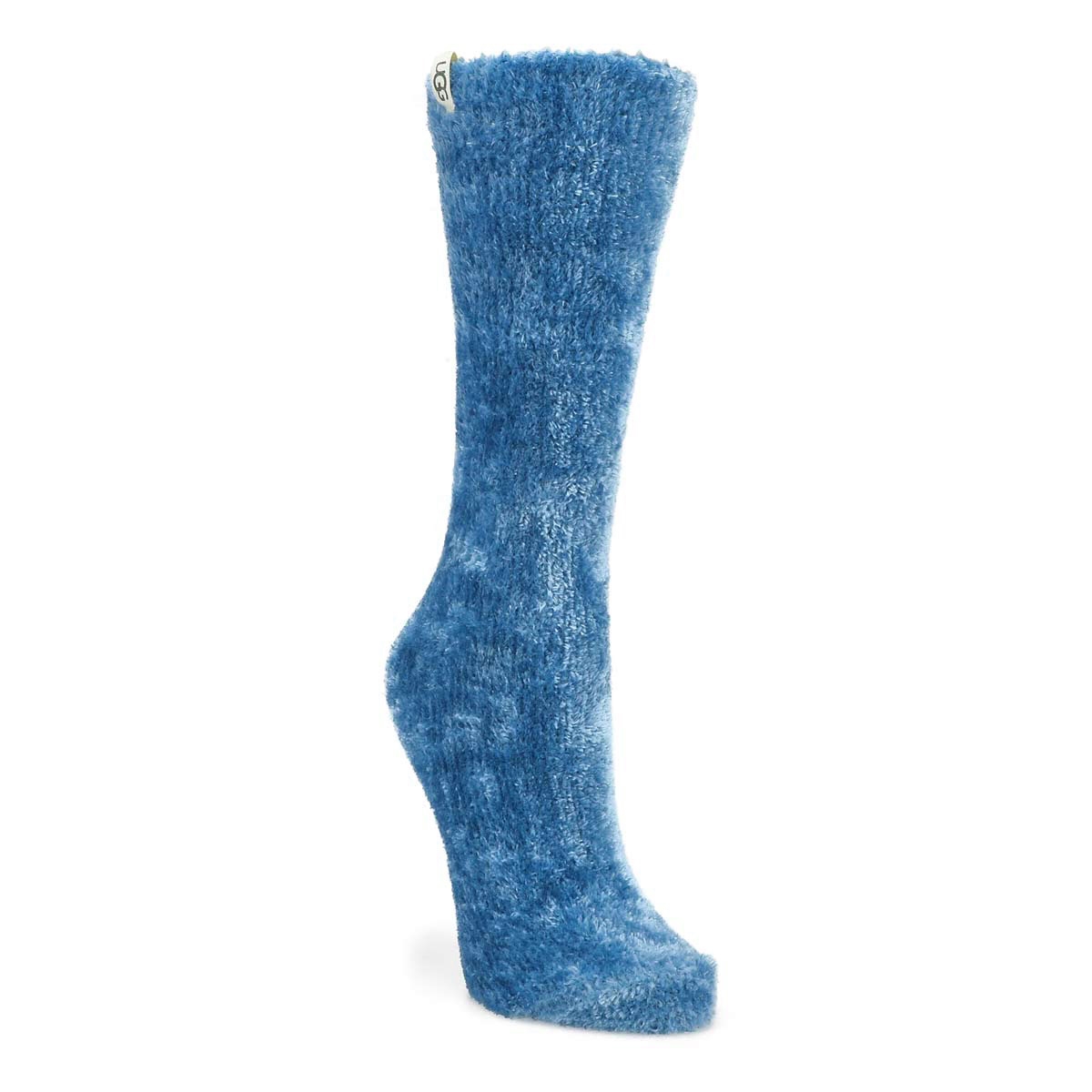 Chaussettes Leda Cozy, bleu méditerranée, fem