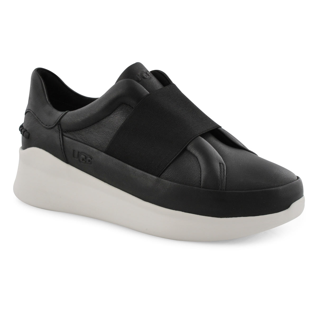 ugg black slip on sneakers