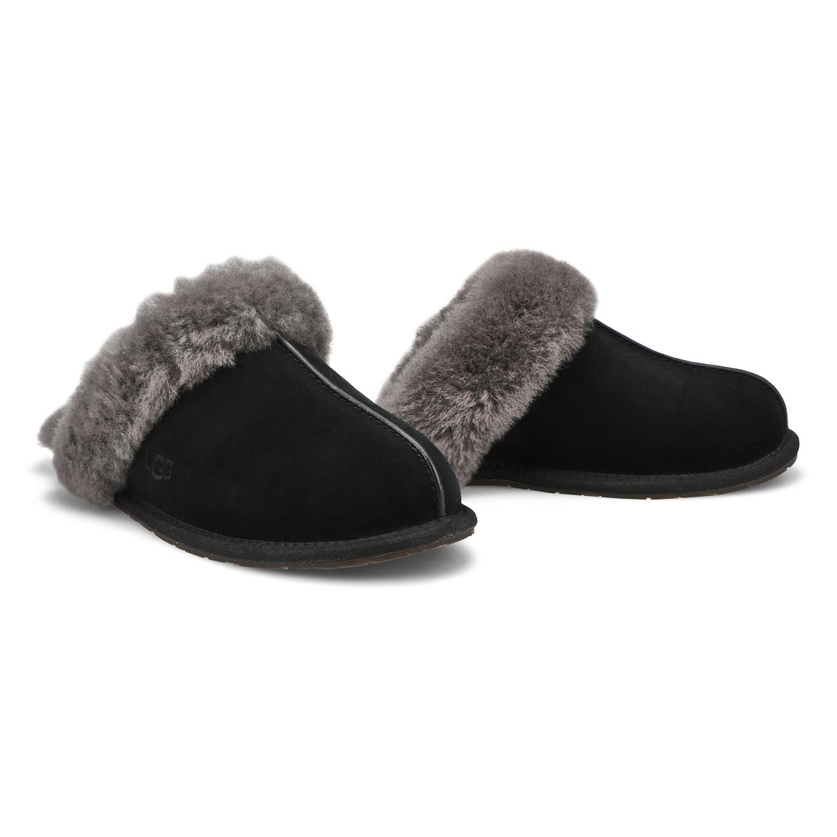 Women's Scuffette II Slipper - Black/Grey