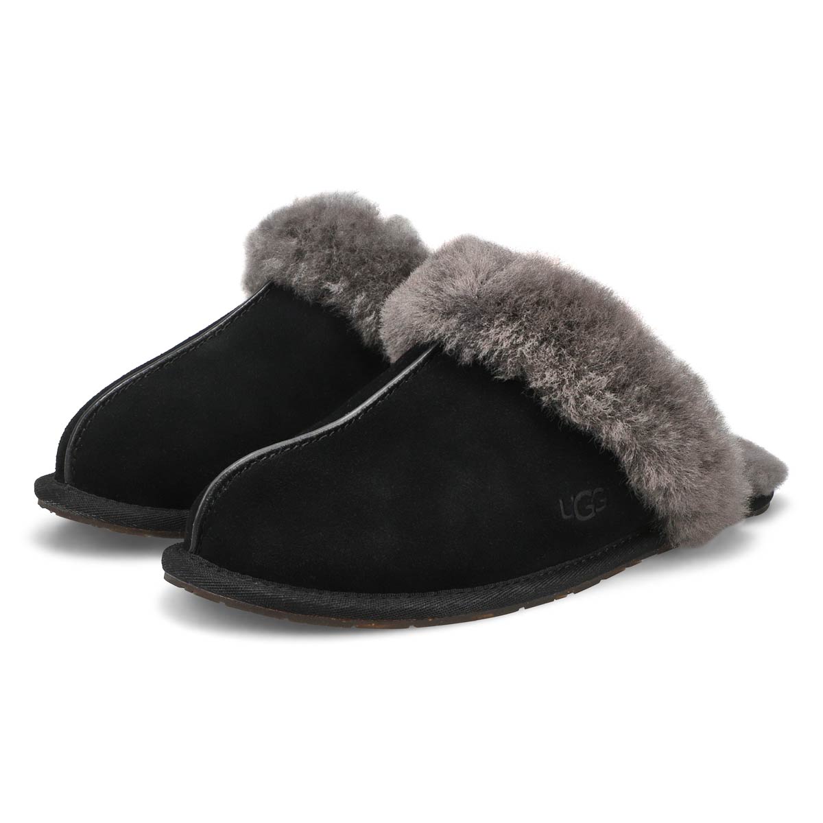 Women's Scuffette II Slipper - Black/Grey