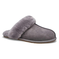 Pantoufle en mouton SCUFFETTE II, gris, femmes