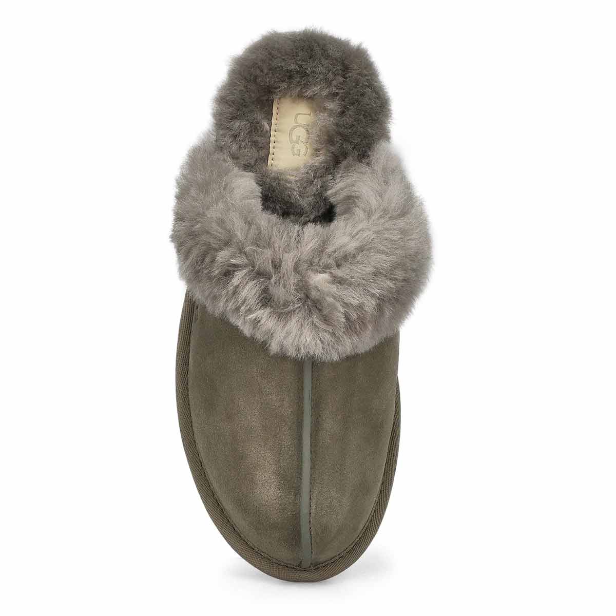 Women's Scuffette II Sheepskin Slipper - Moss Green