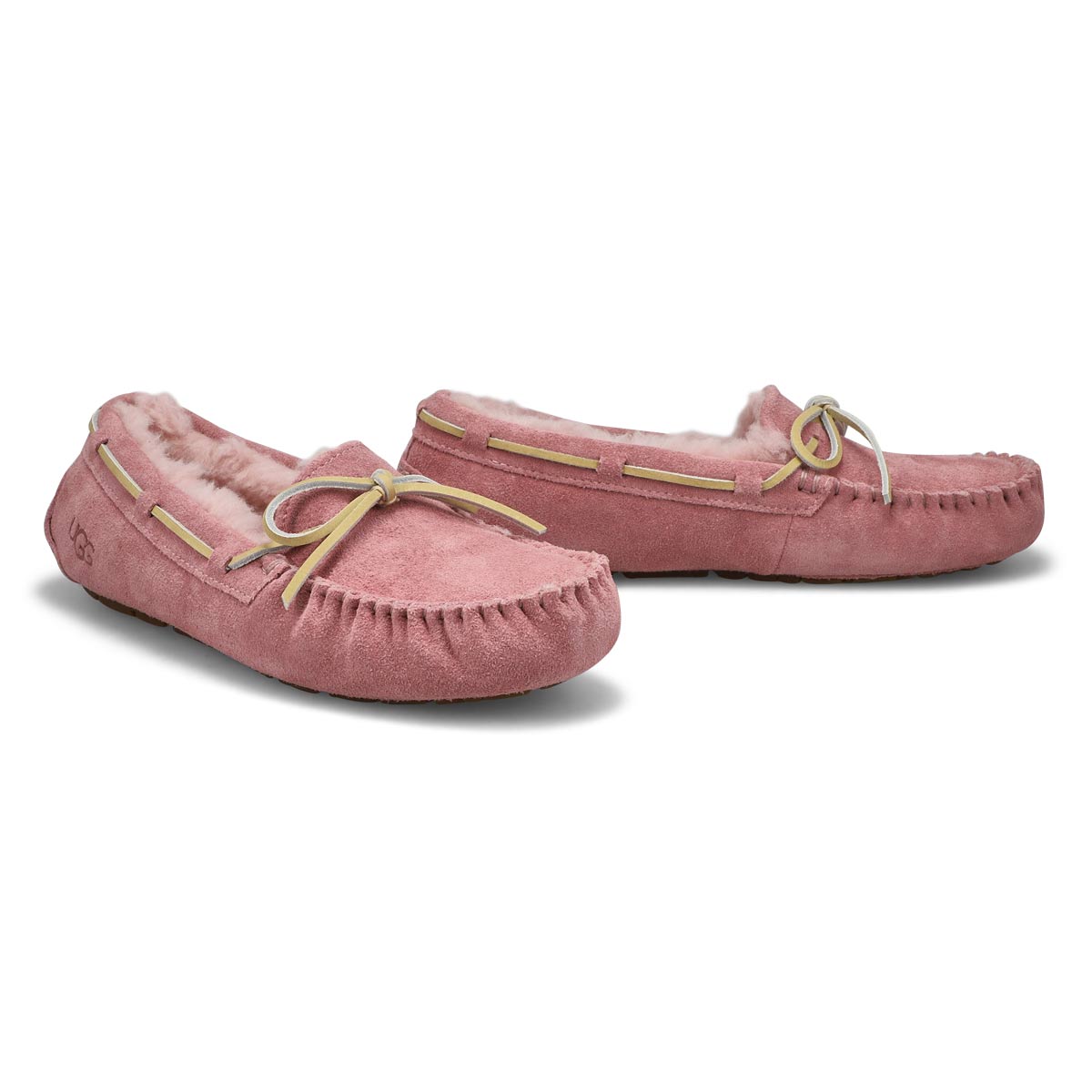 Women's Dakota Moccasin -Rose Grey