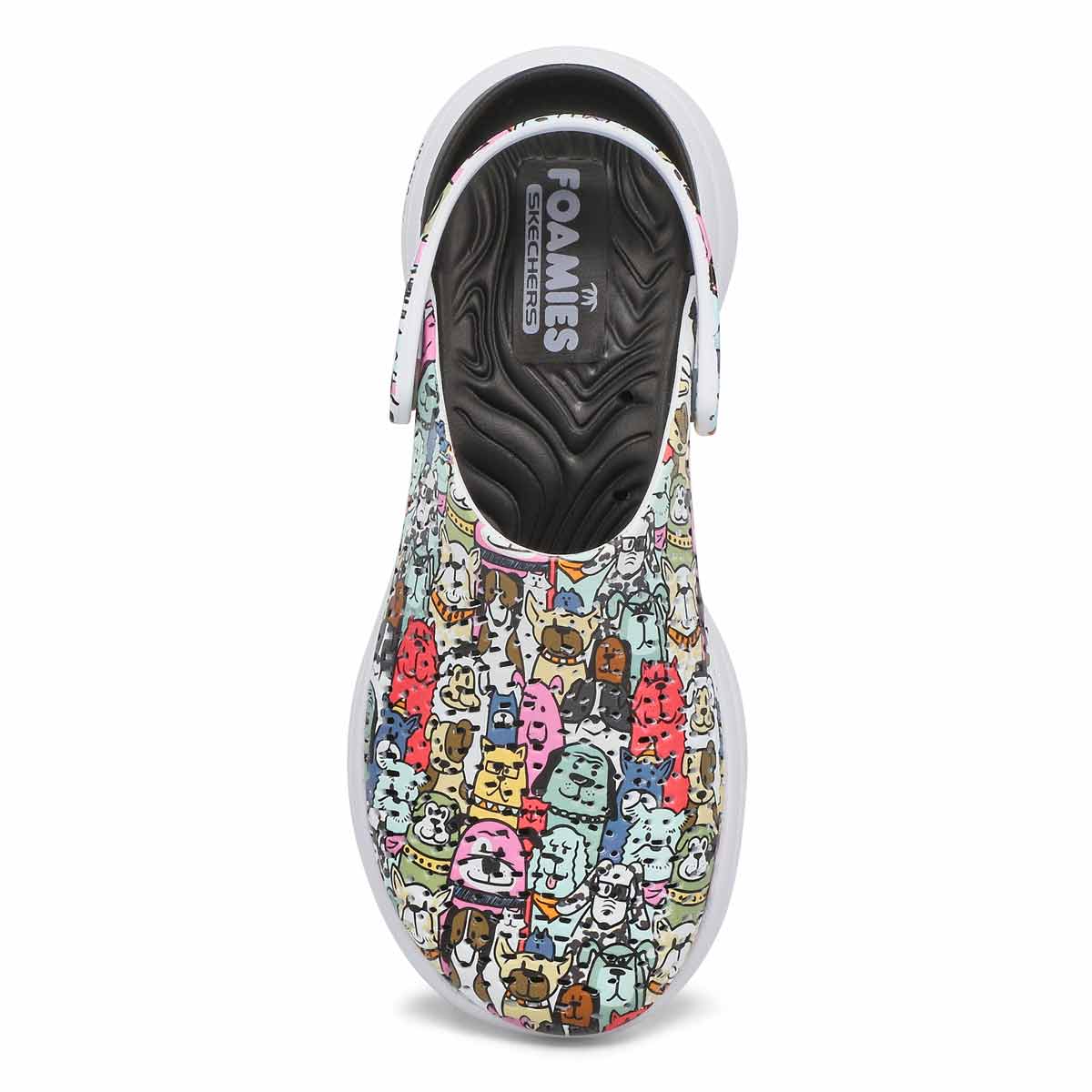 Women's Foamies GOwalk 5 Dog Lover - Black/Multi