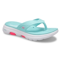 Women's GOwalk 5 Bali Thong Sandal - Aqua