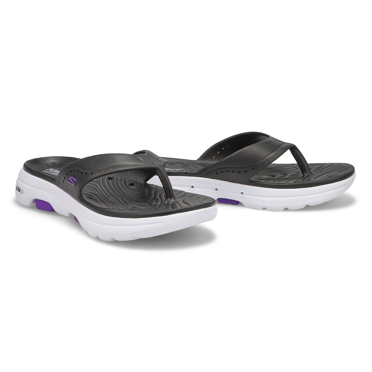 Women's GOwalk 5 Bali Thong Sandal - Black/White