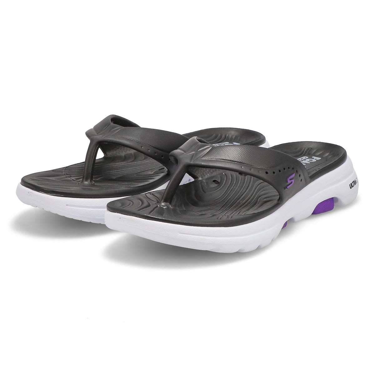 Women's GOwalk 5 Bali Thong Sandal - Black/White