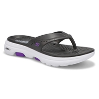 Women's GOwalk 5 Bali Thong Sandal - Black/White