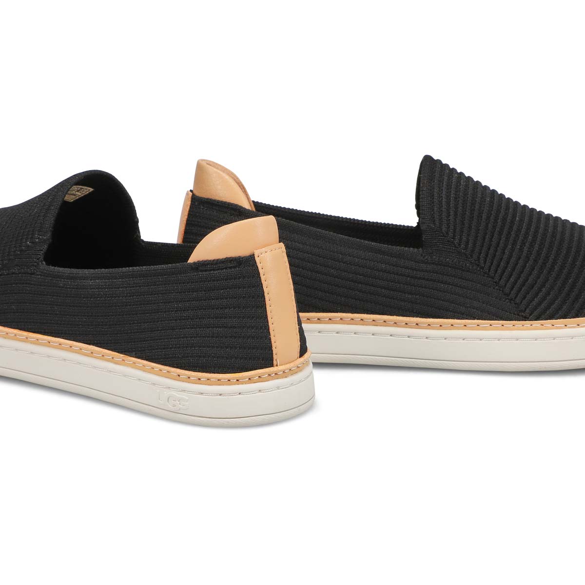 black ugg slip on sneakers