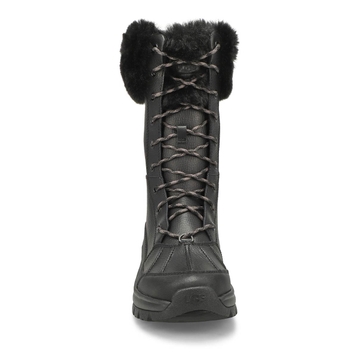 Botte d'hiver Yose Tall Fluff noir femme