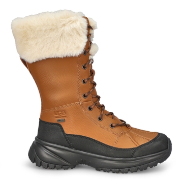 Women's Yose Tall Fluff WInter Boot - Chestnut