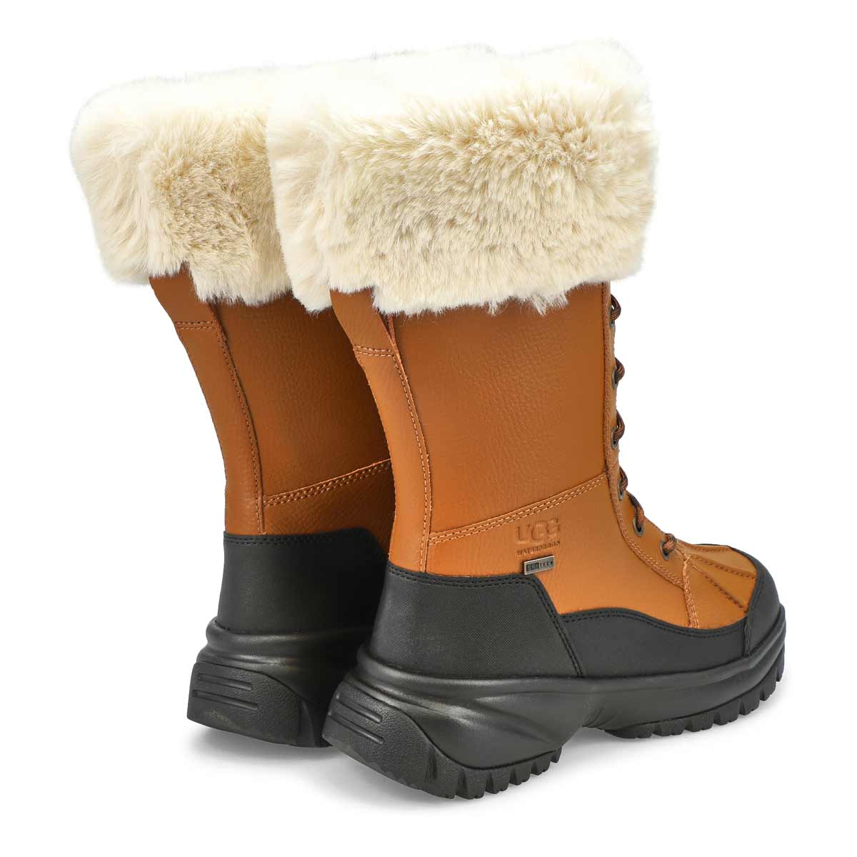 Women's Yose Tall Fluff Waterproof WInter Boot - Chestnut