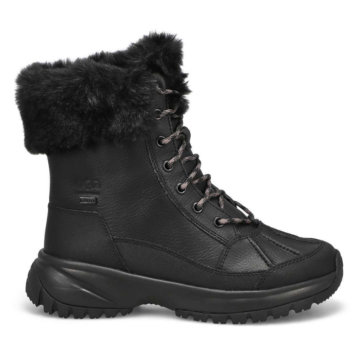 Bottes d’hiver YOSE FLUFF, noir, femmes