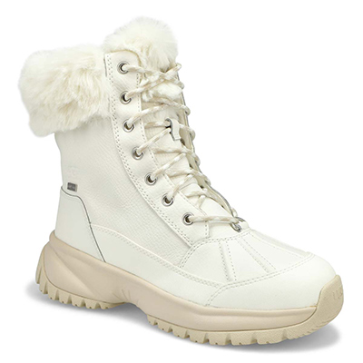 Botte d'hiver, Yose Fluff,blanc,femme