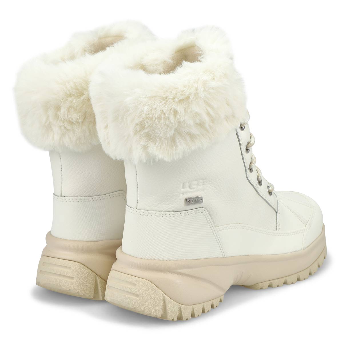 【美品】UGG Women's Yose Fluff White