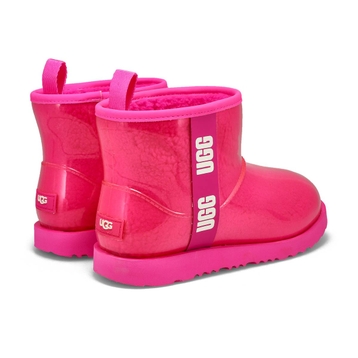 Girl's Classic Clear Mini II Fashion Boot - Rose