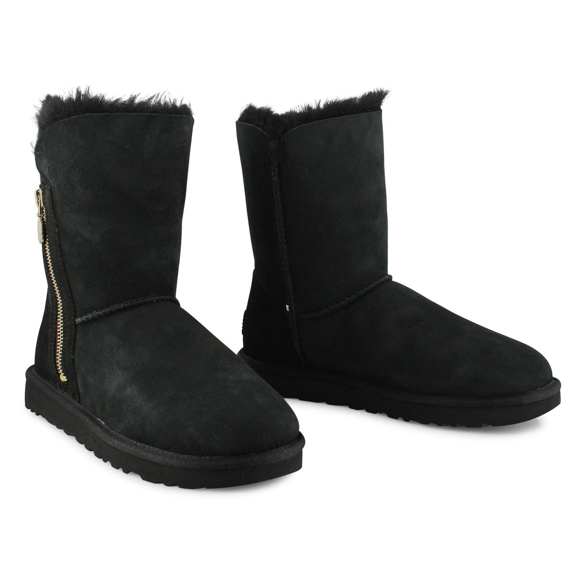Bottes BAILEY ZIP SHORT, noir, femmes