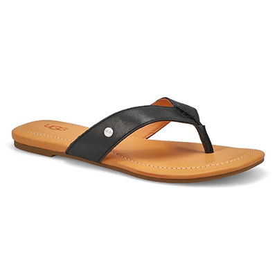 Lds Tuolumne Thong Sandal - Black