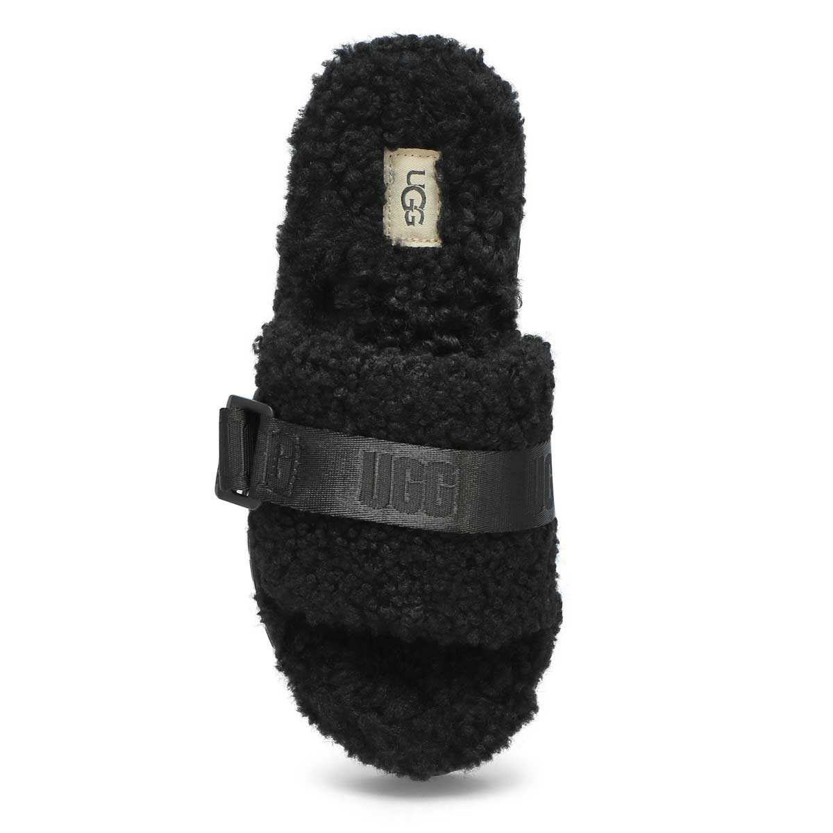 Women's Fluffita Sheepskin Slipper - Black