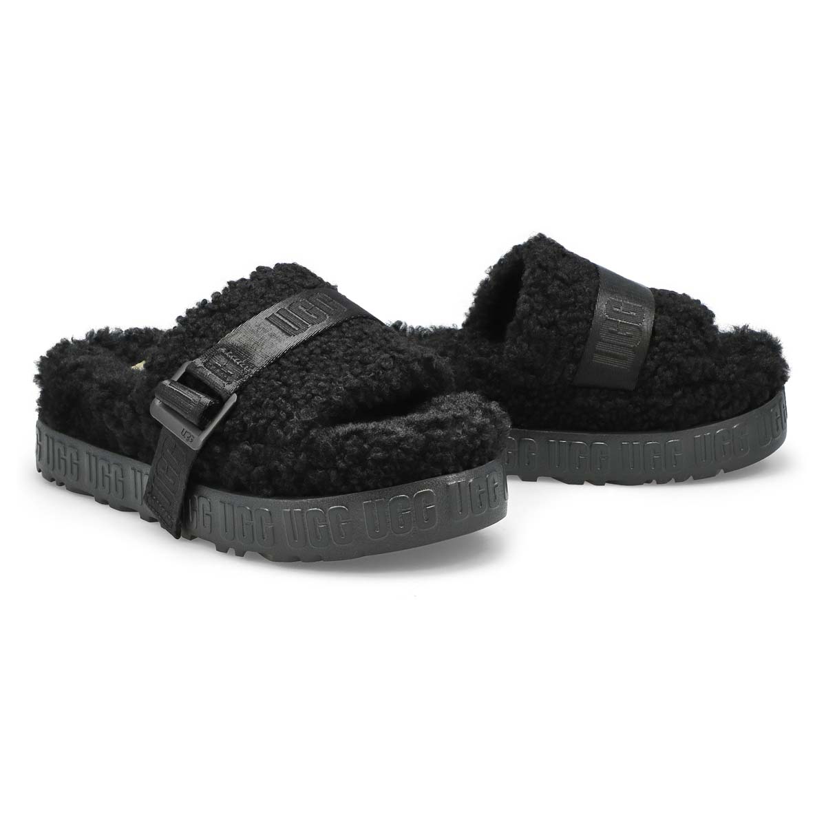 ugg fluffita black