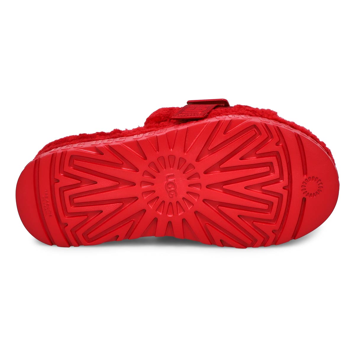 Women's Fluffita Sheepskin Slipper - Red